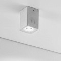 Modern square shape outdoor LED ceiling light Nadir 2