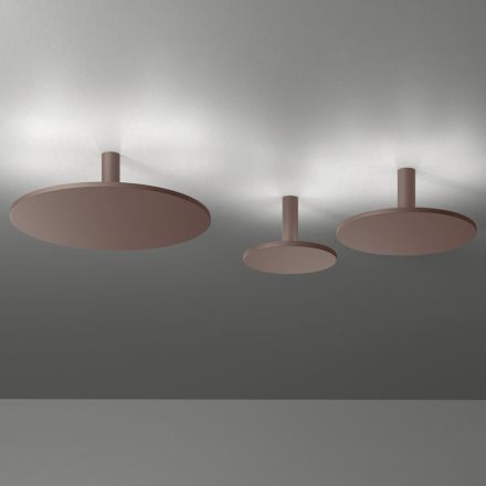 Ceiling Light Made of Metal in Various Finishes and Sizes - Lumi Viadurini