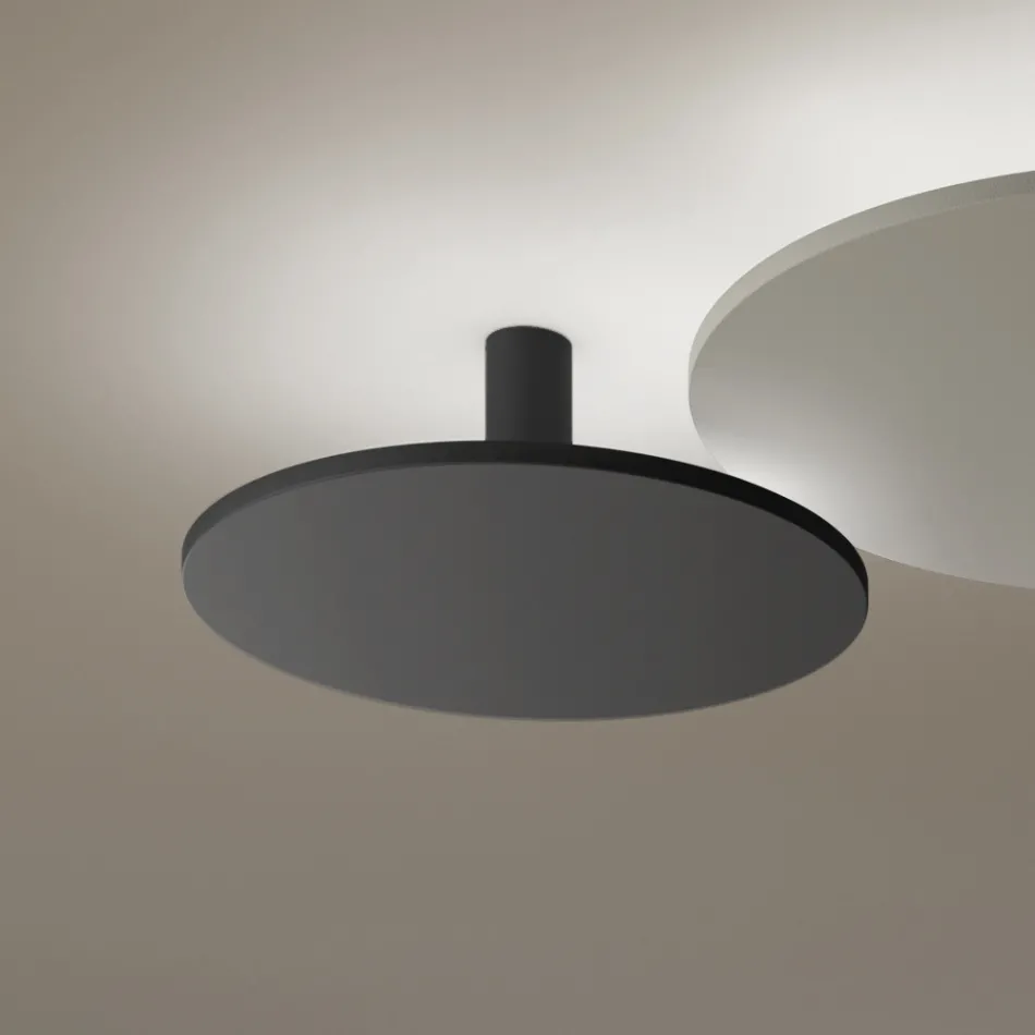 Ceiling Light Made of Metal in Various Finishes and Sizes - Lumi Viadurini