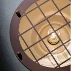 Ceiling nautical style ceramic with grid Mary Ferroluce Viadurini