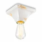 Ceiling ceramic vintage square base Ashley Ferroluce Viadurini