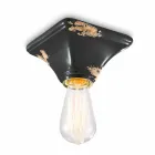 Ceiling ceramic vintage square base Ashley Ferroluce Viadurini