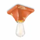 Ceiling ceramic vintage square base Ashley Ferroluce Viadurini