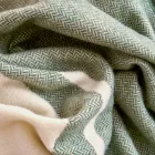 Ultra-Soft and Fluffy Wool Blend Plaid Made in Italy - Caldoso Viadurini