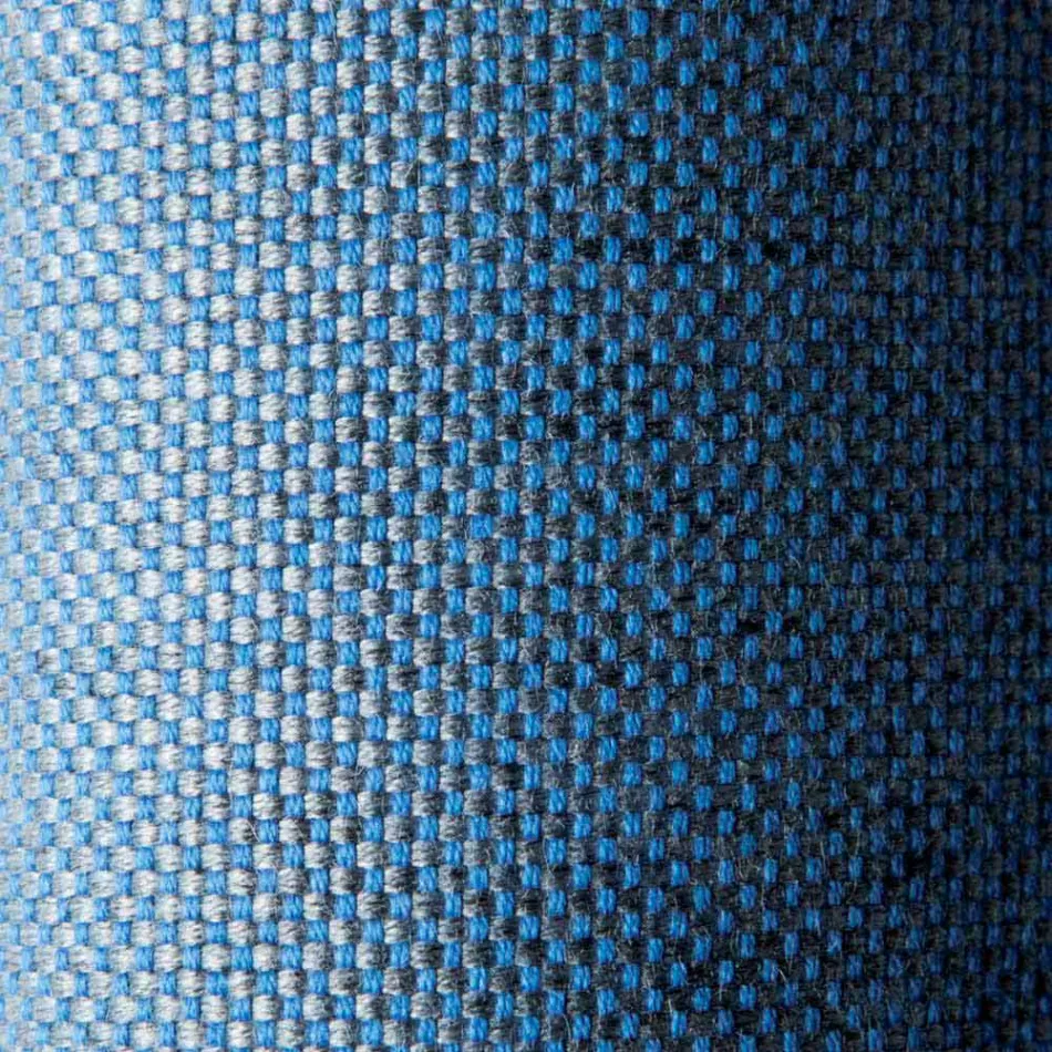 Central Modular Armchair for Outdoor in Metal and Fabric Made in Italy - Cola Viadurini