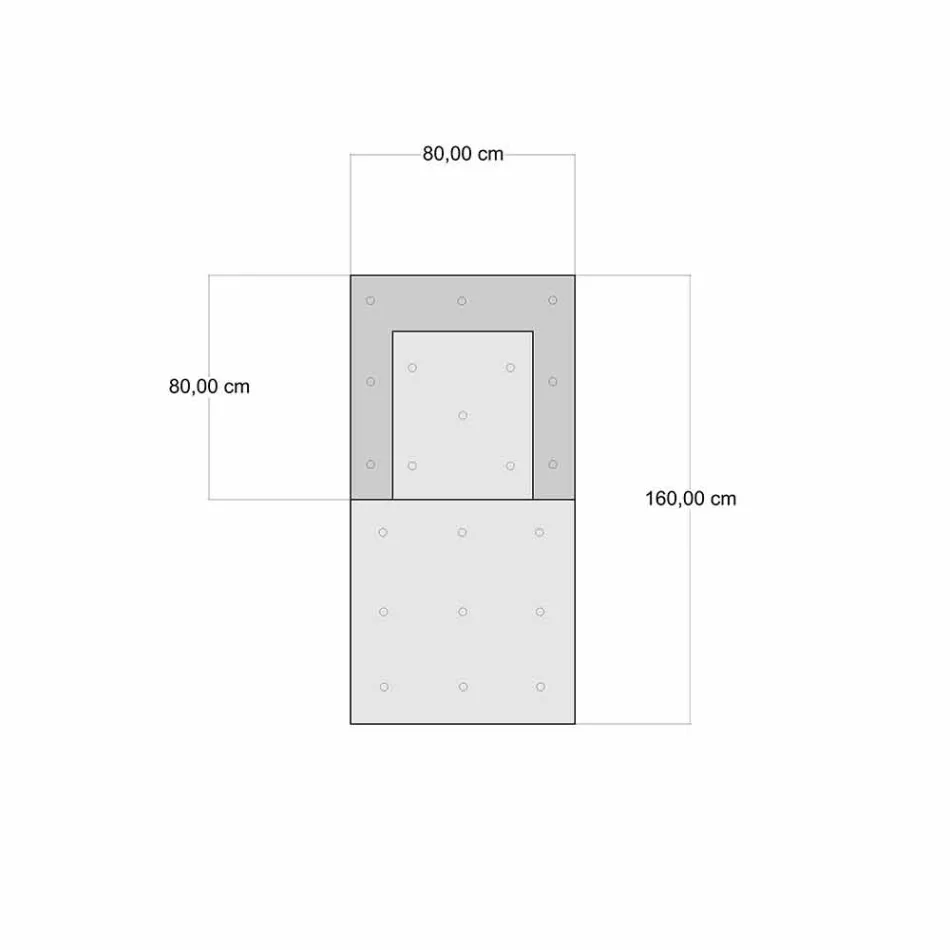 Ethnic Design Chaise Longue Armchair in Grey or Blue Velvet - Fibre Viadurini