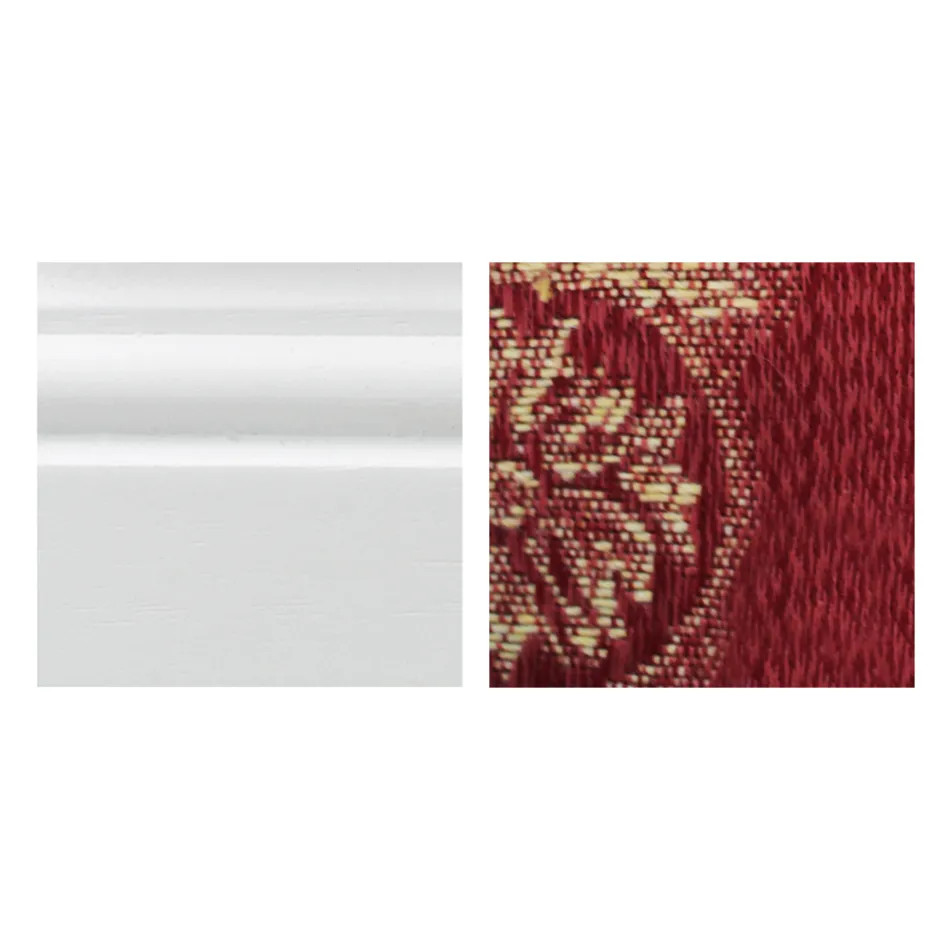 Armchair with Armrests and Structure in White Lacquered Wood Made in Italy - Cat Viadurini