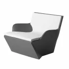 Armchair with armrests Slide Kami Modern design made in Italy Viadurini