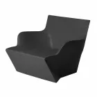 Armchair with armrests Slide Kami Modern design made in Italy Viadurini