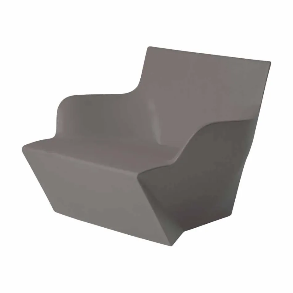 Armchair with armrests Slide Kami Modern design made in Italy Viadurini