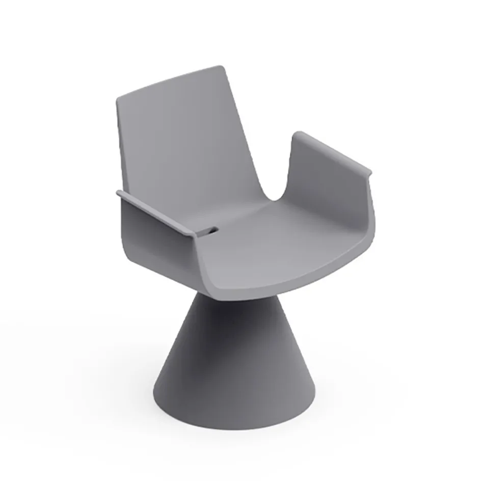 Outdoor Armchair with Polyethylene Armrests - Pool Viadurini