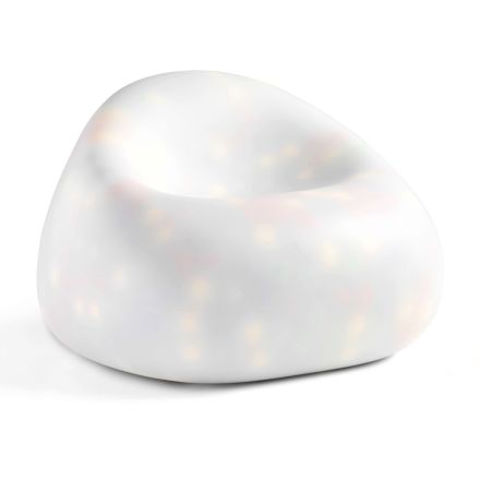 Design Outdoor Armchair in Colored Polyethylene Made in Italy - Ervin Viadurini