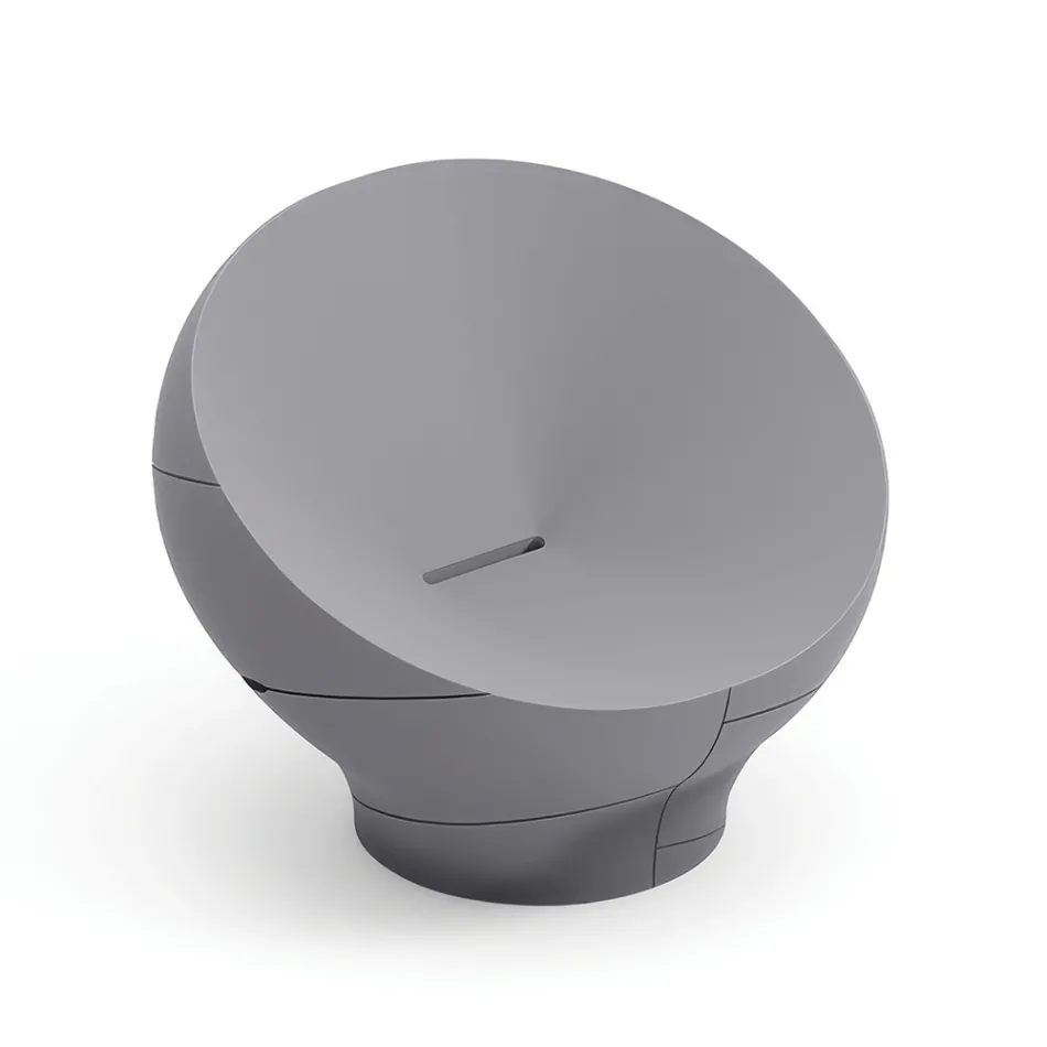 Polyethylene Outdoor Armchair Available in Various Colours - Towel Viadurini