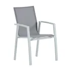 Outdoor Armchair Made of Aluminium and Textilene - Map Viadurini