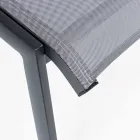 Reclining Outdoor Armchair with Aluminium Structure, Homemotion - Ursula Viadurini