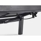 Reclining Outdoor Armchair in Fabric and Aluminium, 2 Pieces - Nathy Viadurini