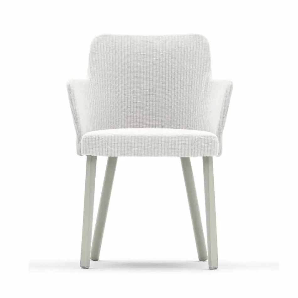 Design Varaschin Emma outdoor armchair in aluminium and fabric Viadurini