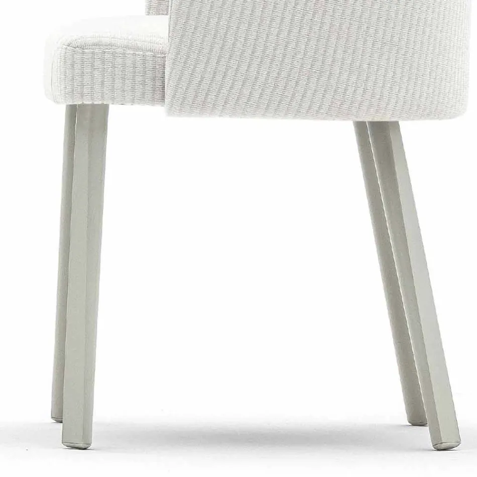 Design Varaschin Emma outdoor armchair in aluminium and fabric Viadurini