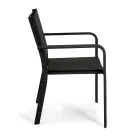 Garden Chair in Aluminium and Textilene with Different Finishes - Notebook Viadurini