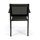 Garden Chair in Aluminium and Textilene with Different Finishes - Notebook Viadurini