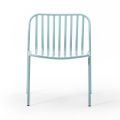Stackable Metal Garden Armchair Made in Italy 2 Pieces - Simply