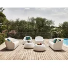 Garden Armchair in Polyethylene Made in Italy Modern Design - July Viadurini