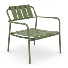 Garden Armchair Made Entirely of Aluminium - Resplendent Viadurini