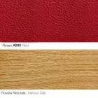 Lounge Armchair with Footrest in Leather and Wood Made in Italy - Butterfly Viadurini