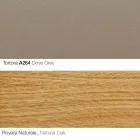 Lounge Armchair with Footrest in Leather and Wood Made in Italy - Butterfly Viadurini