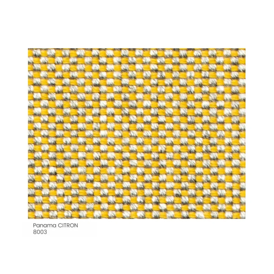 Lounge Armchair Covered in Fabric Made in Italy 2 Pieces - Sangria Viadurini