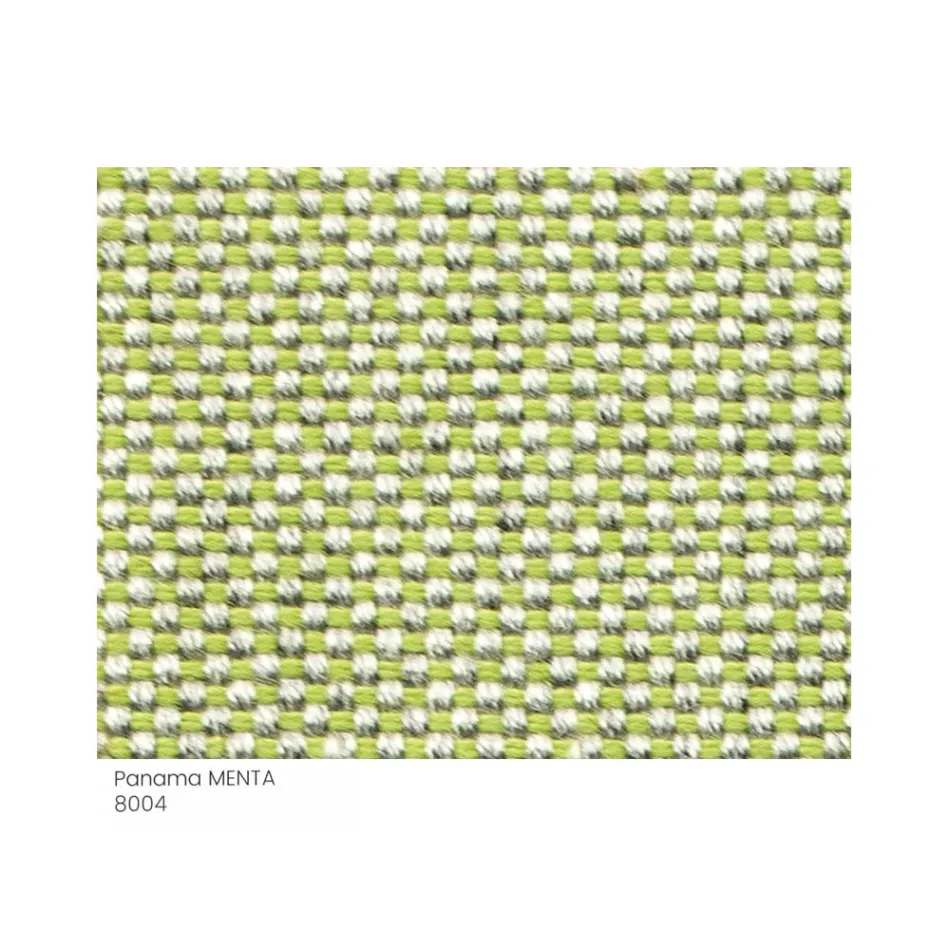 Lounge Armchair Covered in Fabric Made in Italy 2 Pieces - Sangria Viadurini