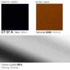 Swivel Lounge Armchair in Leather and Metal Made in Italy - Butterfly Viadurini