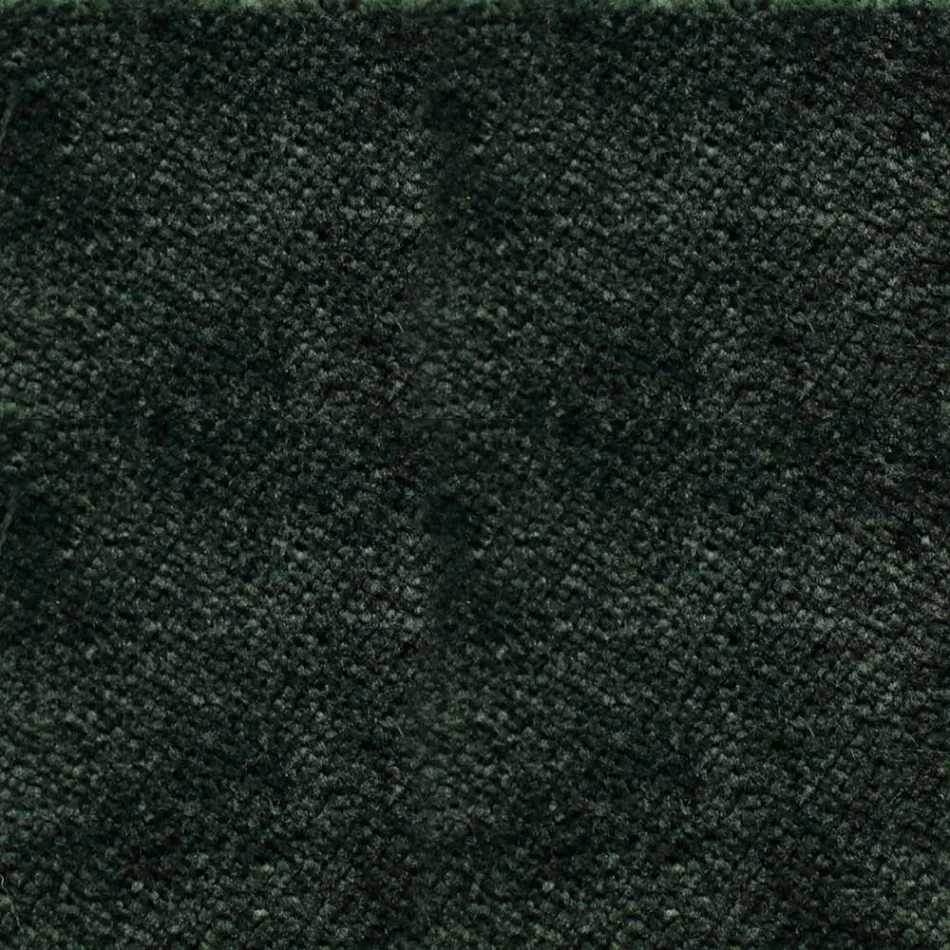 Velvet Lounge Armchair with Metal Structure Made in Italy - Alaska Viadurini