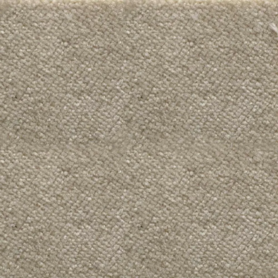 Velvet Lounge Armchair with Metal Structure Made in Italy - Alaska Viadurini