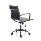 Office Armchair with High or Low Backrest - Rubidio Viadurini