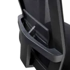 Swivel Office Armchair with Petrol Lift in Technical Fabric and Mesh - Office Viadurini