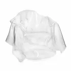 Contemporary plexiglas transparent design armchair Paris, made in Italy Viadurini