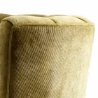 Design armchair in padded fabric Grilli Kipling made in Italy Viadurini