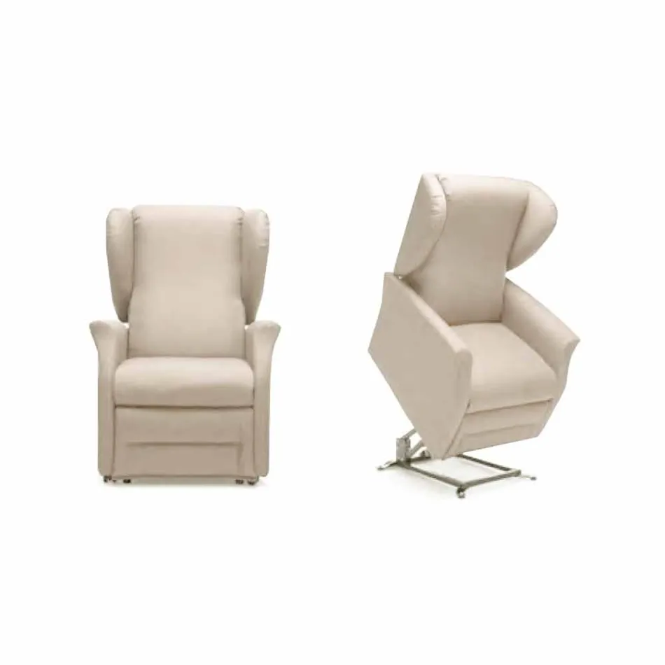 Quality Lift Armchair Relax Lift with 2 Motors Made in Italy - Daphne Viadurini