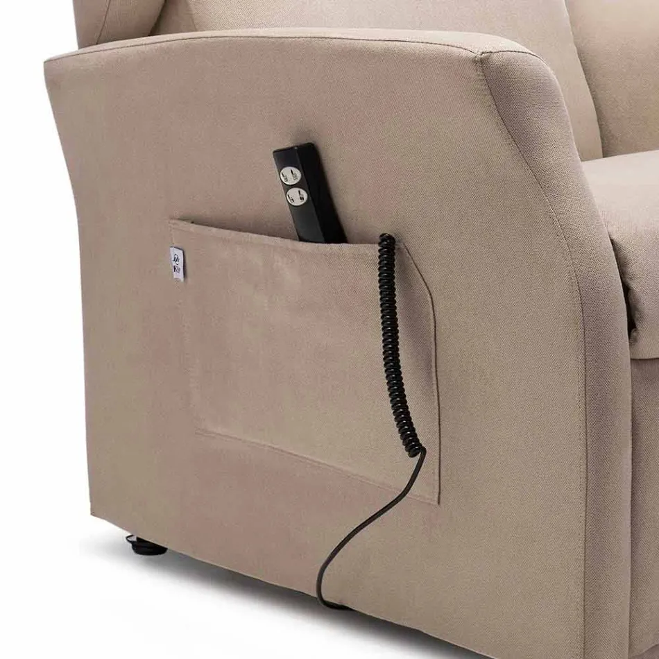 Quality Lift Armchair Relax Lift with 2 Motors Made in Italy - Daphne Viadurini