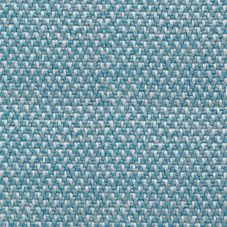 Fabric Armchair with Luxury Metal Swivel Base Made in Italy - Bergen Viadurini