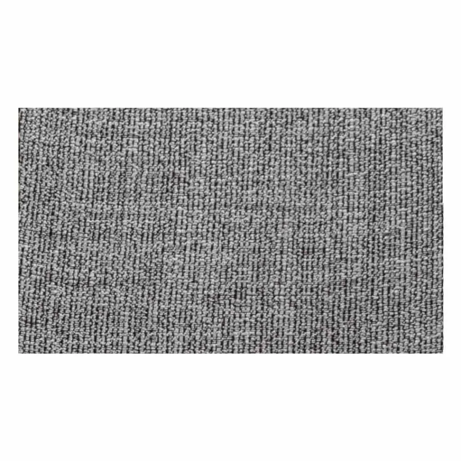 Fabric Armchair with Swivel Base in Precious Metal Made in Italy - Papaya Viadurini