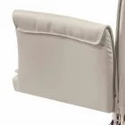 Armchair made in Italy covered in Niles leather, modern design Viadurini