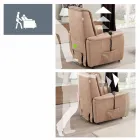 Relaxing armchair with 1 motor Via Verona Viadurini