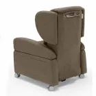 Orthopedic relax armchair 4 motors made in Italy Giglio, modern design Viadurini