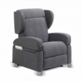 Orthopedic Armchair, Giglio, 4 motors, made in Italy, modern design