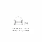 Lounge Armchair Covered in Leather with Wooden Feet Made in Italy - Pegolo Viadurini