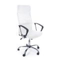 Office Chair Steel and Mesh Fabric Armrests and Headrest - Cerreto