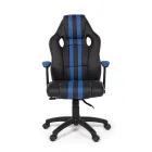 Swivel Reclining Office Armchair in Eco-leather and Nylon 2 Colours - Saronno Viadurini