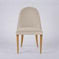Lounge Armchair in Fabric and Solid Wood Made in Italy - Jordi